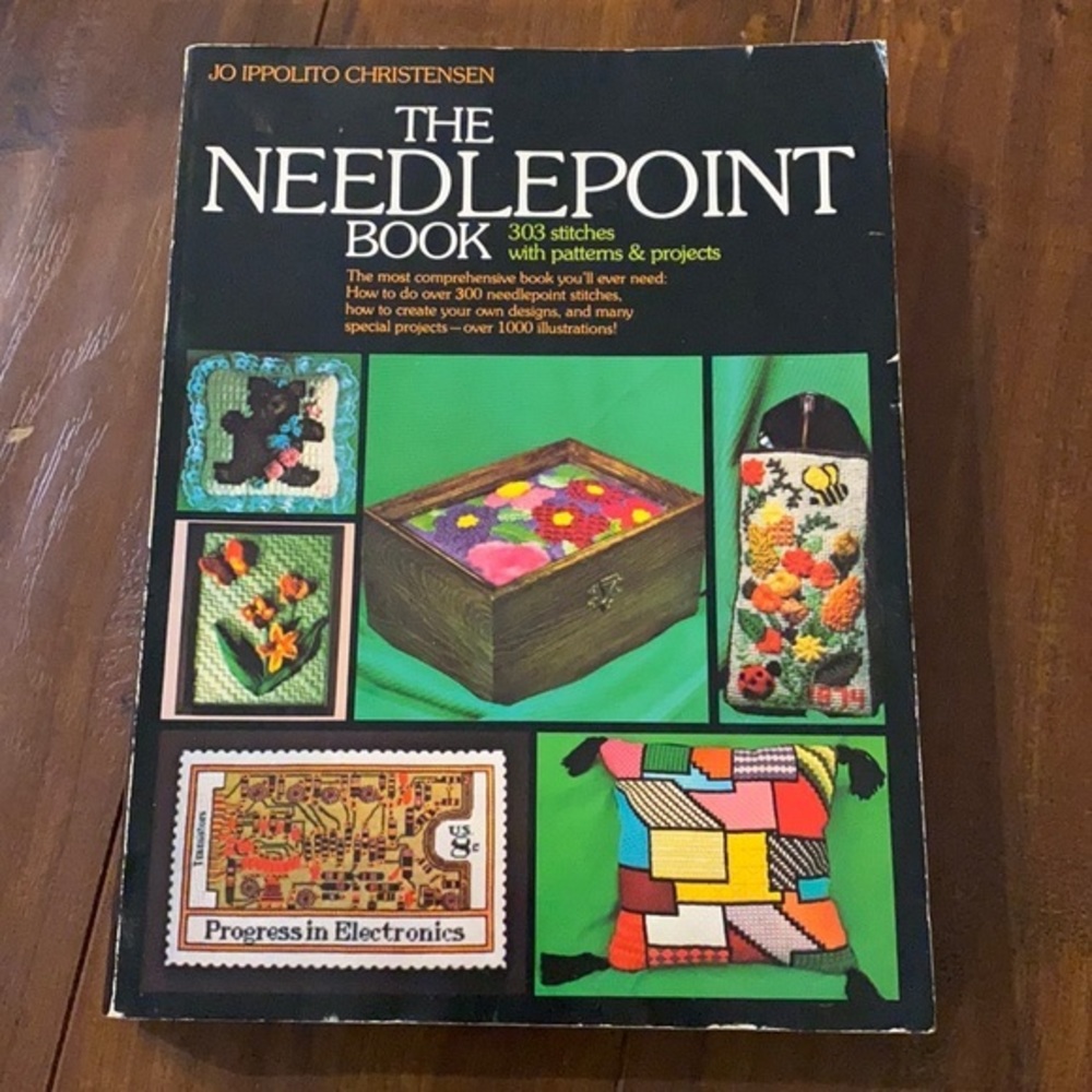 The‎ Needlepoint Book: 303 Stitches With Patterns